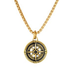 Vintage compass necklace - Pindu