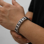 Titanium Steel Cross Bracelet - Pindu